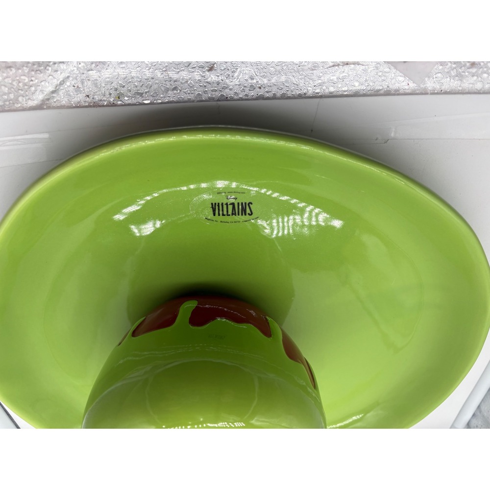 Rae Dunn Disney Villains Poison Apple Chip And Dip Platter Pick Your Poison New - Picture 5 of 14